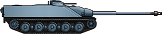 Sideview of CA AMX-50 